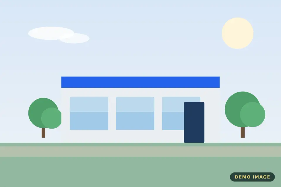 Prime commercial shop on a busy road